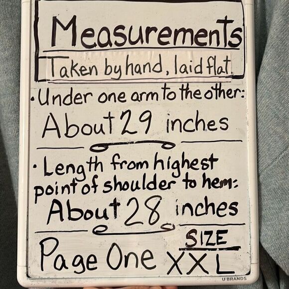 PageOne blue oversized drop sleeve sweater mock neck rib trim XXL - Picture 11 of 11